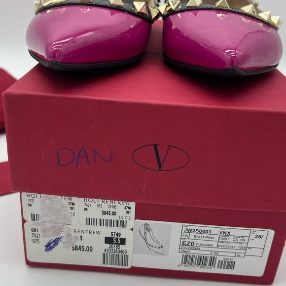 Authentic Valentino Garavani rockstud flats - Picture 7 of 12